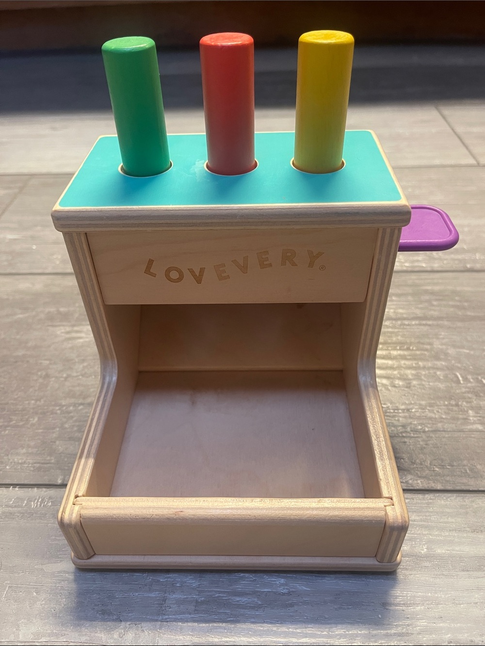 Lovevery Wooden Peg Drop